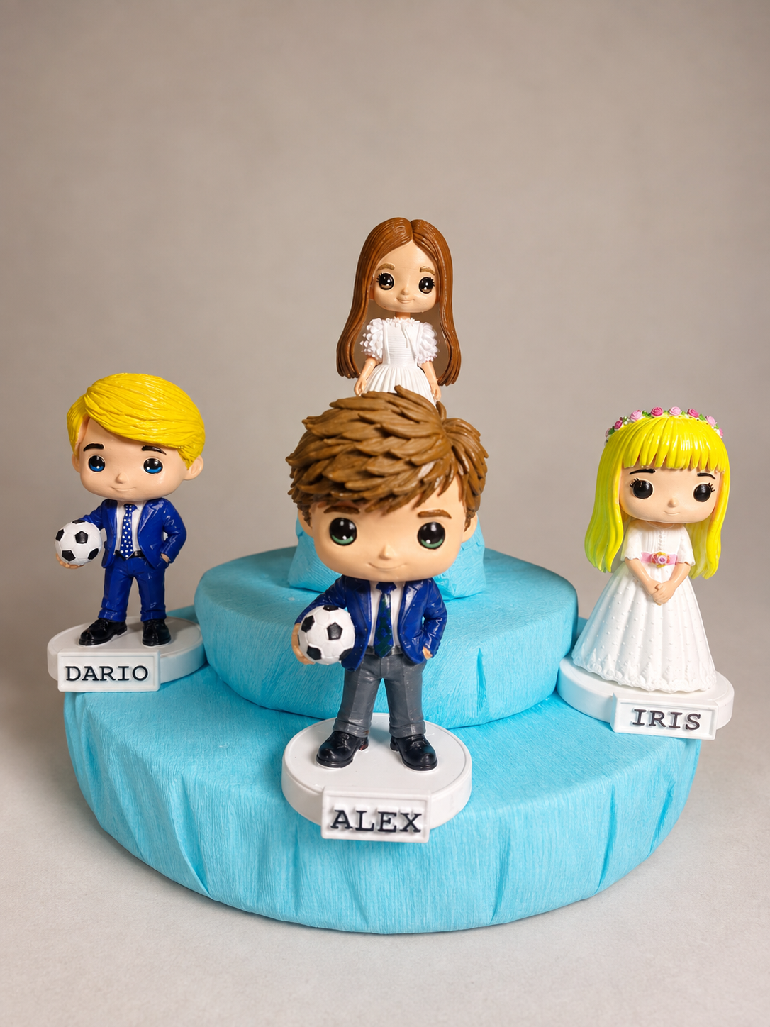 Colección de figuras personalizadas para una celebración